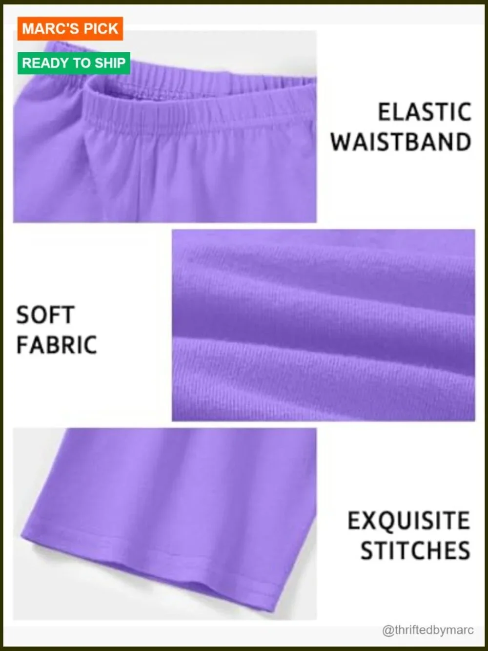 3 Pack Girls Bike Shorts Cotton Athletic Gymnastics Shorts for Dance Running